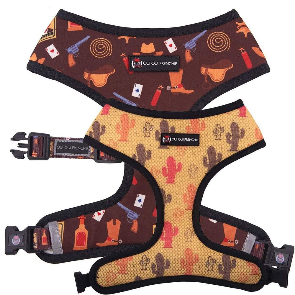 Oui Oui Frenchie Reversible Harness - Texas