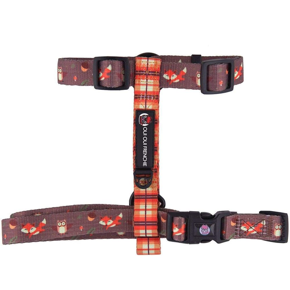 Oui Oui Frenchie Strap Harness - Fall